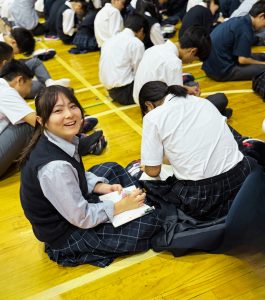 【高1】「手帳を活用して学校生活をもっと楽しもう！」ワークショップを実施しました