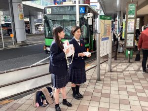 【ボランティア部】街頭募金活動のご報告と御礼