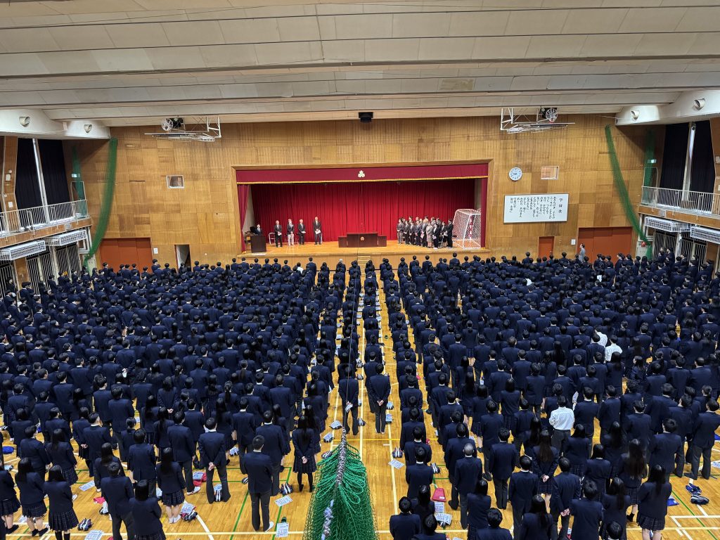 令和８年度　駒込学園中学校・高等学校　始業式を実施しました